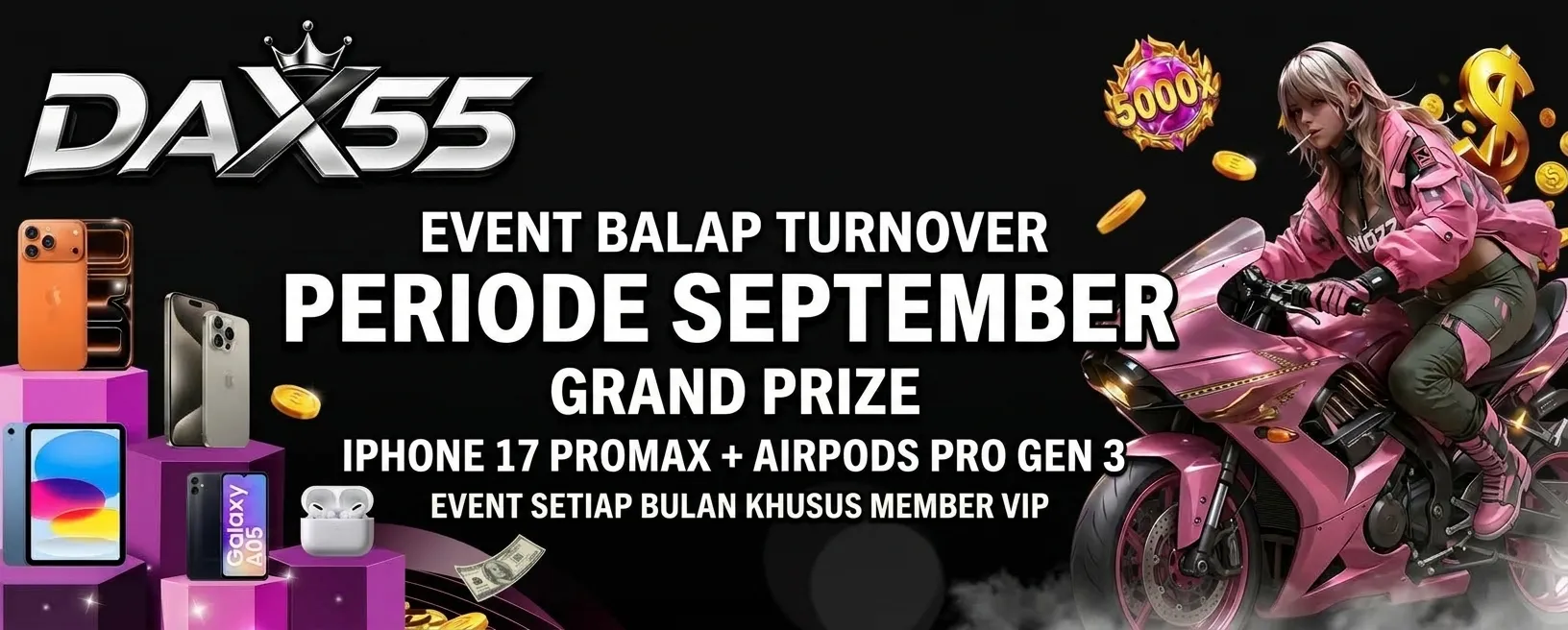 EVENT BALAP TURNOVER