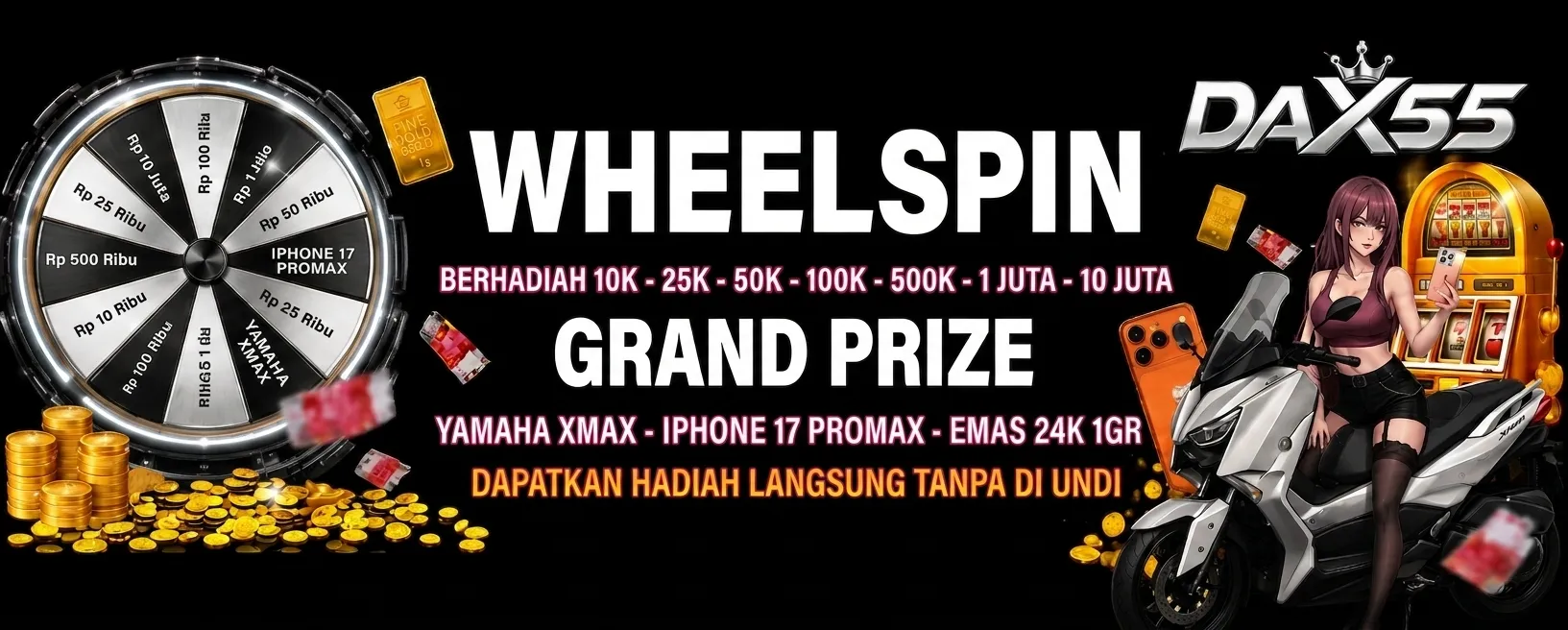 LUCKYSPIN DAX55
