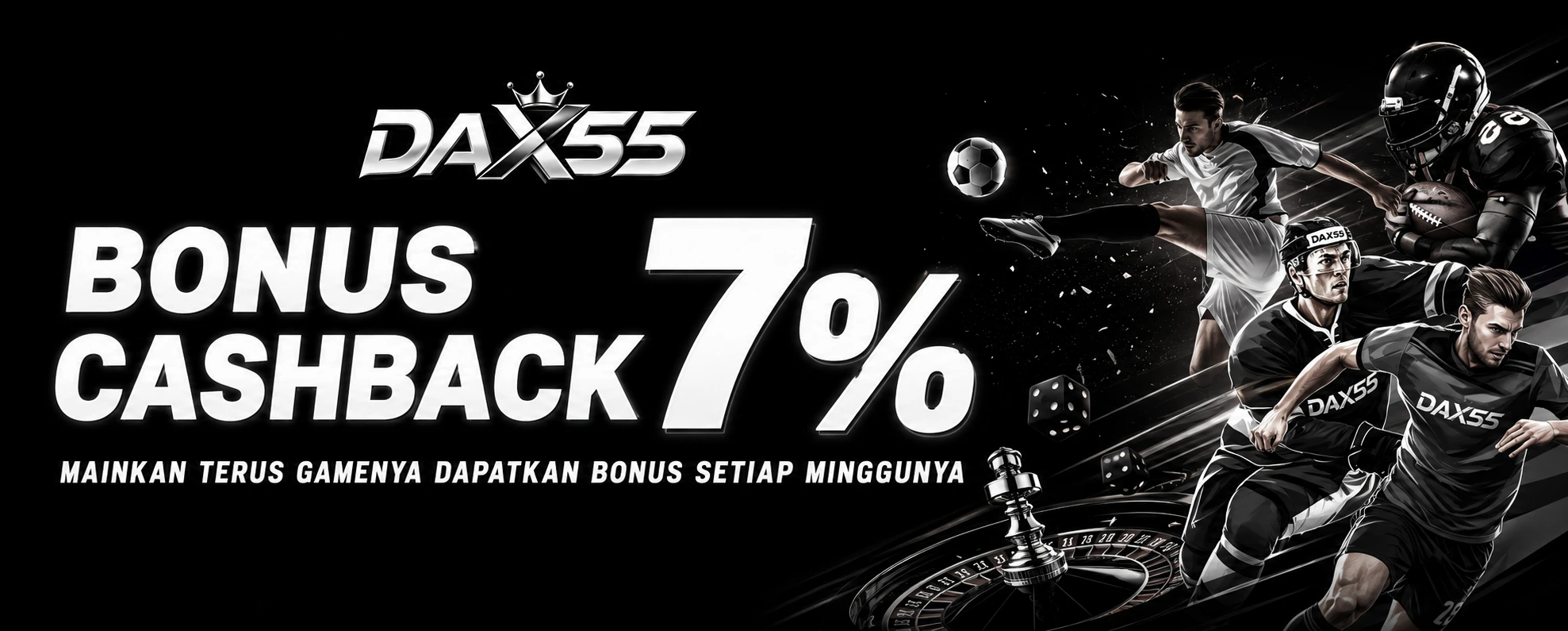 BONUS CASHBACK 7%